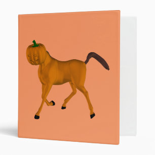 Halloween Horse 3 Ring Binder