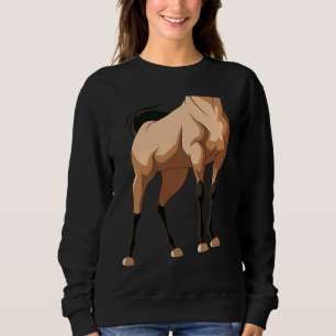 Halloween horse body costume for children sweatshirt