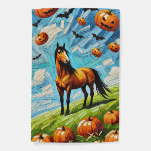 Halloween Horse Garden Flag