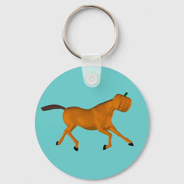 Halloween Horse Keychain (Front)