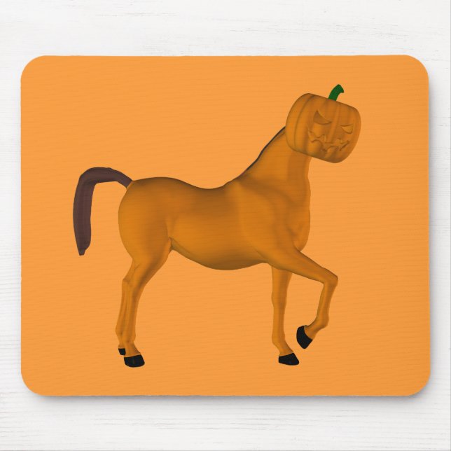 Halloween Horse Mouse Pad (Front)