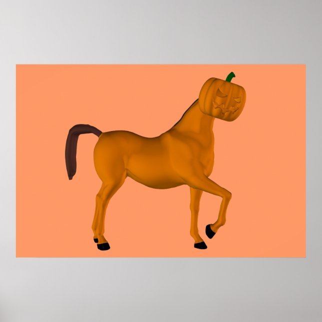 Halloween Horse Poster (Front)