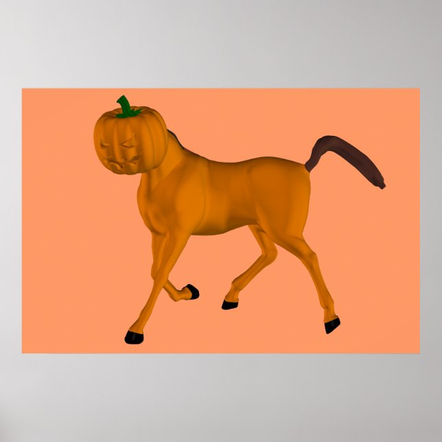 Halloween Horse Poster (Front)