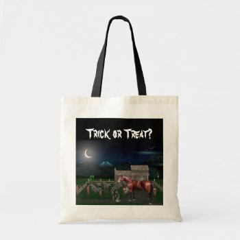 Halloween Horse Tote Bag by horsesense at Zazzle