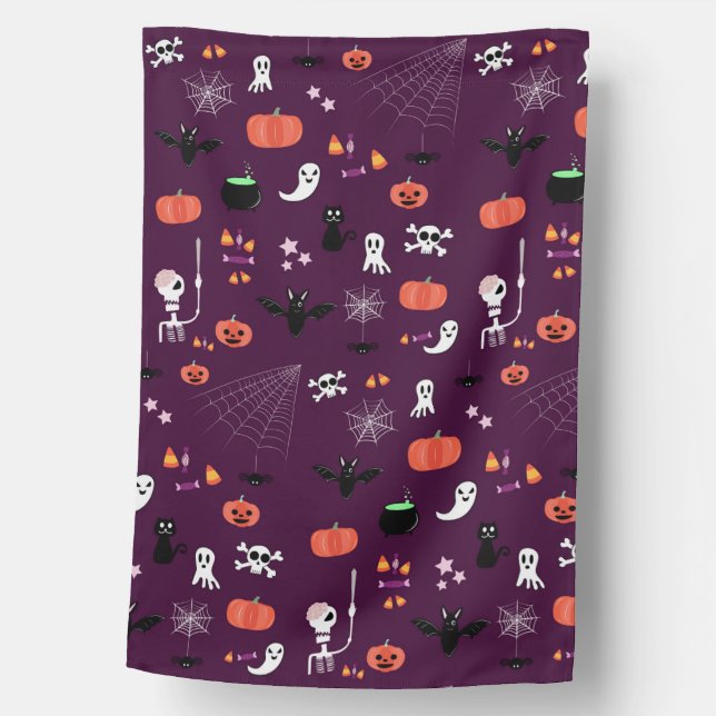 Halloween House Flag (Front)