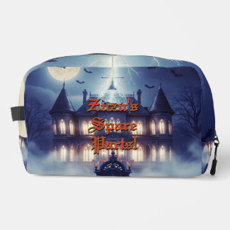 Halloween House With Frankie, Dark Blue Dopp Kit
