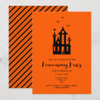 Halloween Housewarming Party Haunted House Modern