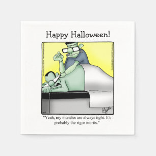 Halloween Humor Cocktail Napkins