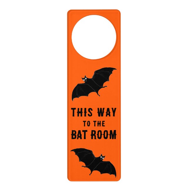 Halloween Humor Door Hanger (Front)