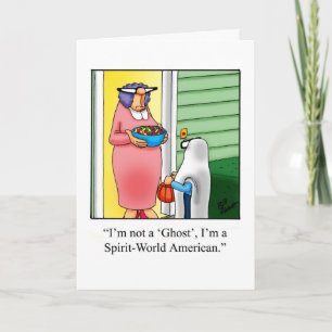 Halloween Humor Greeting Card