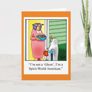 Halloween Humor Greeting Card