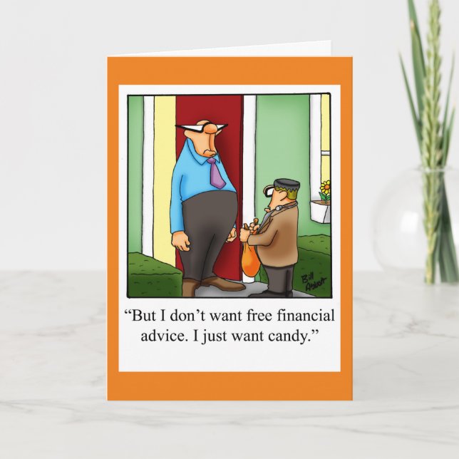 Halloween Humor Greeting Card For Halloween (Front)