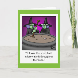 Halloween Humor Greeting Card For Halloween