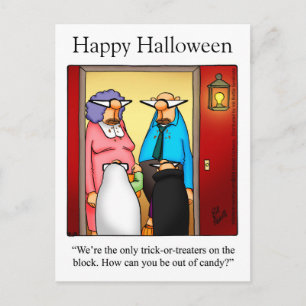 Halloween Humor Postcards "Spectickles"