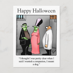 Halloween Humor Postcards "Spectickles"