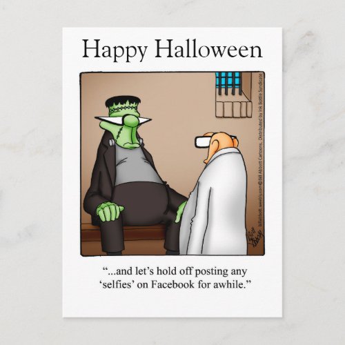 Halloween Humor Postcards Spectickles