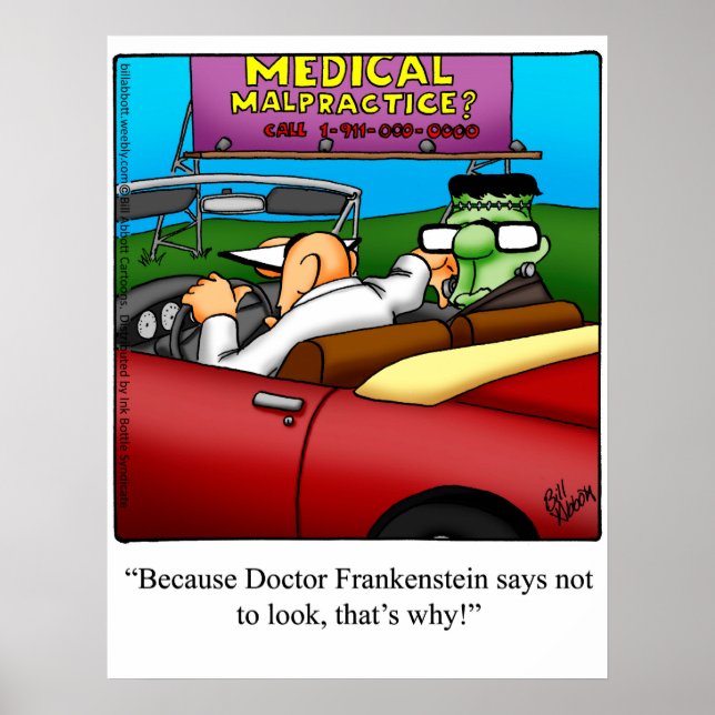 Halloween Humor Poster Gift "Spectickles" (Front)