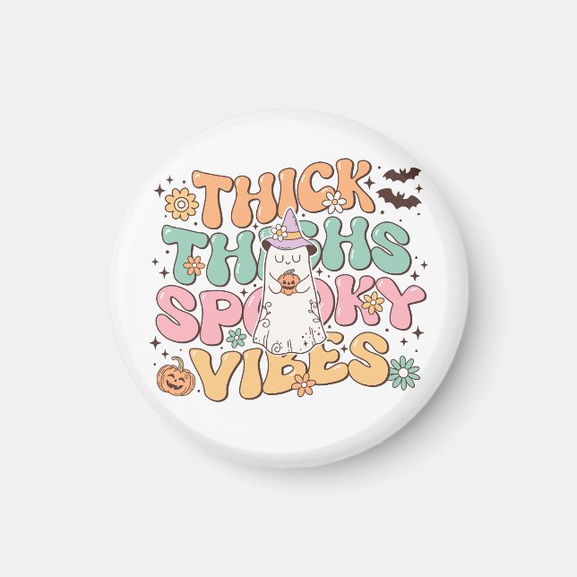 Halloween Humor Spooky Magnet (Front)