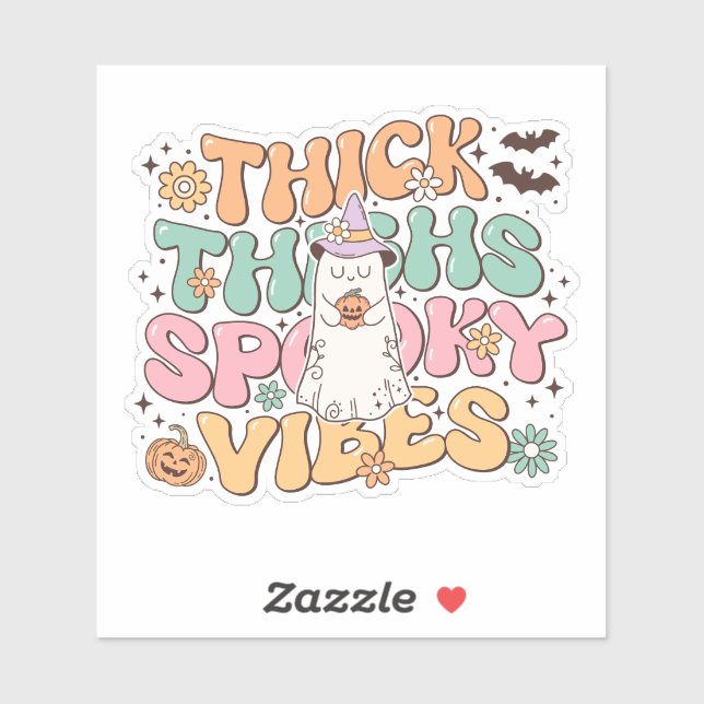 Halloween Humor Spooky Sticker (Sheet)