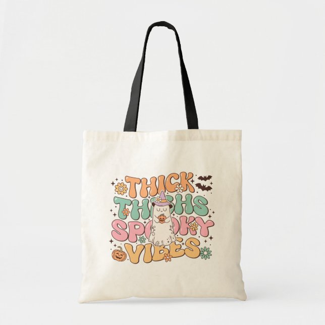 Halloween Humor Spooky Tote Bag (Front)
