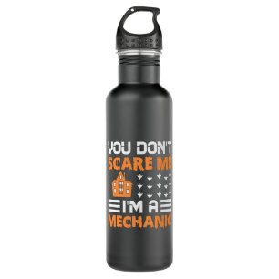 Halloween I Am A Mechanic Birthday Stainless Steel Water Bottle