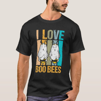 Halloween I Love Boo Bees T-Shirt