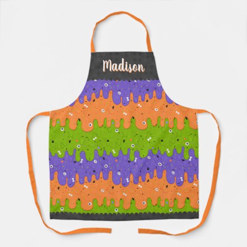 Halloween Ice Cream Apron