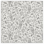halloween ice cream skull bones poison white fabric