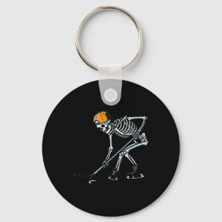 Halloween Ice Hockey Skeleton Costume Boys Kids Yo Keychain