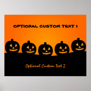 Halloween Illustration custom poster