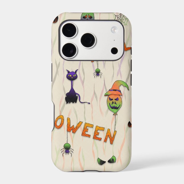 Halloween Illustrations Iphone Case (Back)