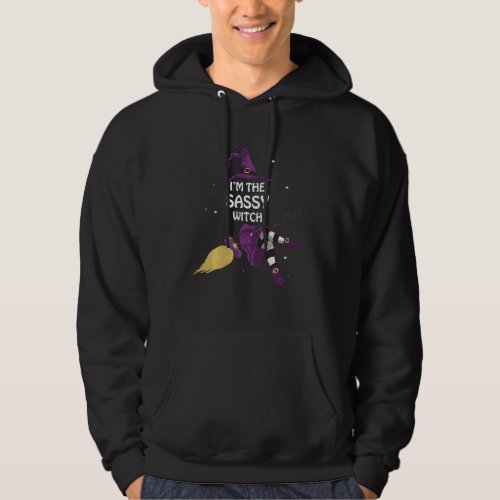 Halloween Im The Sassy Witch Family Matching Group Hoodie