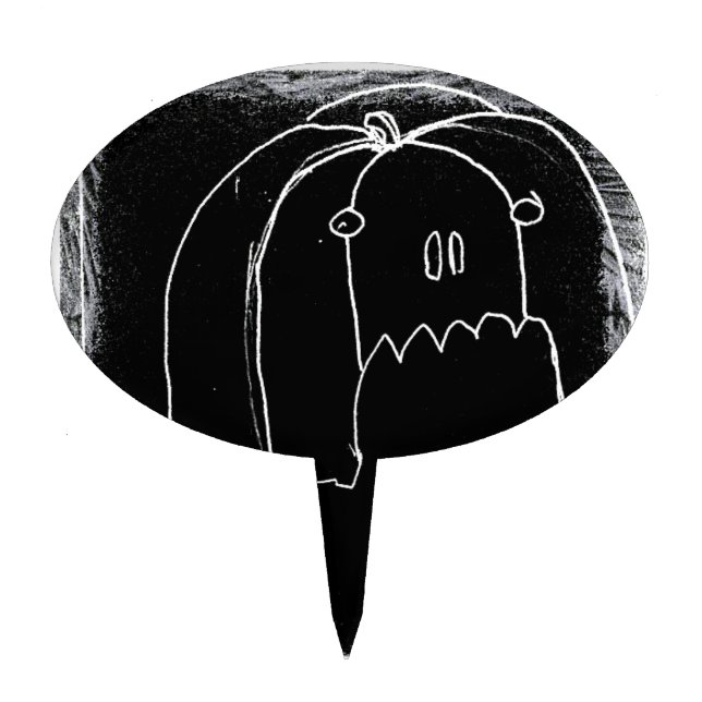 halloween in black parade yaie cake topper (Front)