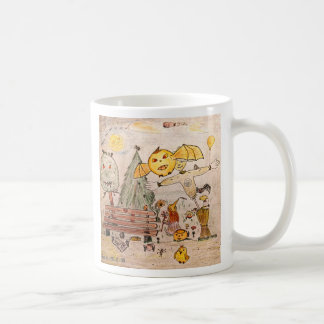 Halloween in your backyard coffee mug