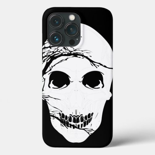 Halloween Inspiried Skull iPhone 13 Pro Case