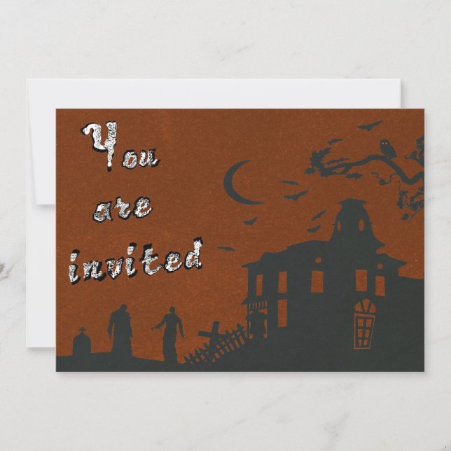 Halloween Invitation (Front)