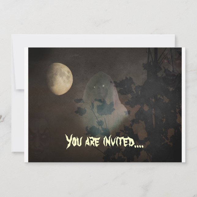 Halloween Invitation (Front)