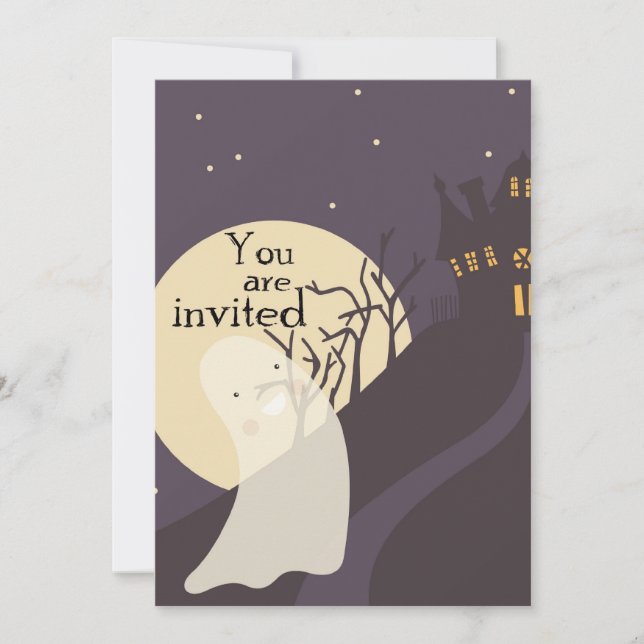 Halloween Invitation (Front)
