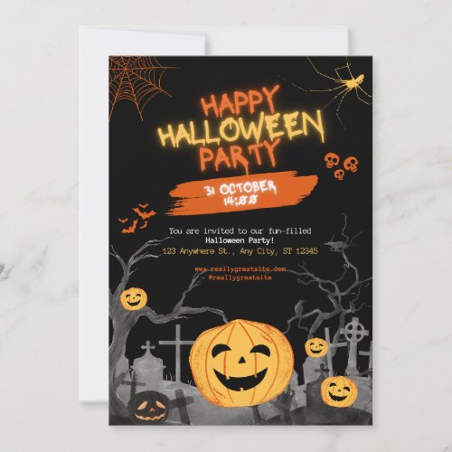 Halloween Invitation