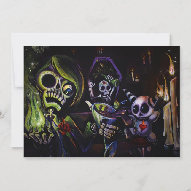 Halloween invitation (Front)