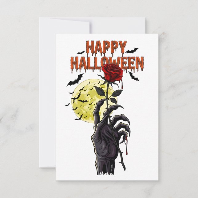 halloween invitation (Front)