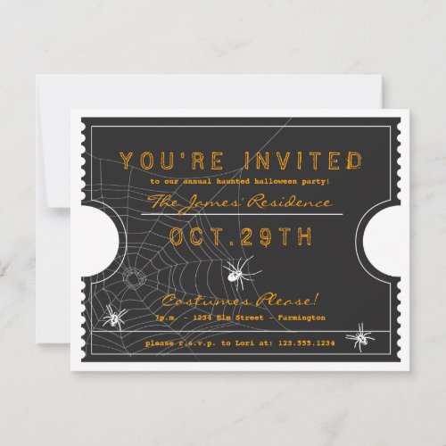 Halloween Invitation