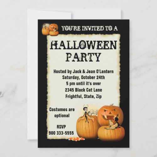 Halloween Invitation