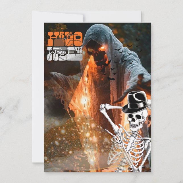 Halloween Invitation (Front)