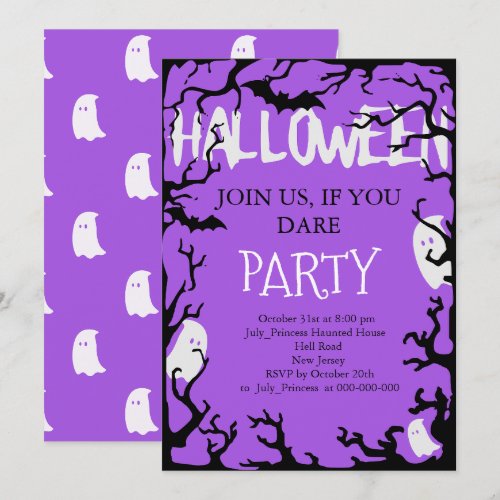 Halloween Invitation