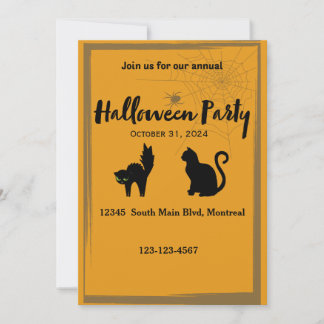 Halloween Invitation