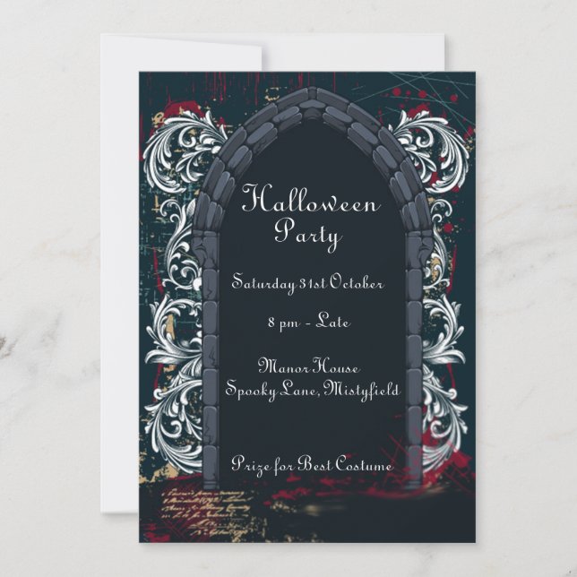 Halloween Invitation (Front)