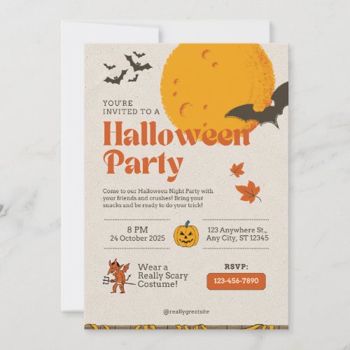 Halloween Invitation