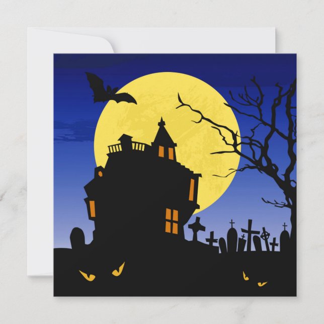 Halloween Invitation (Front)