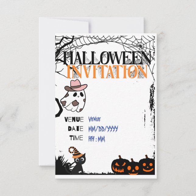 Halloween invitation 03 (Front)